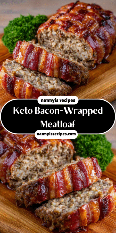 Keto Bacon-Wrapped Meatloaf: A Savory Delicacy Awaits! 7 13 1