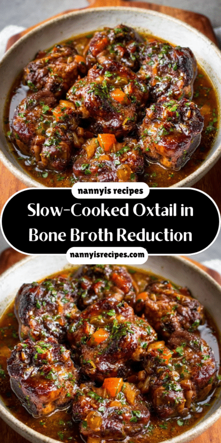 Slow-Cooked Oxtail in Bone Broth Reduction: Discover This Tender Delight! 7 13 7