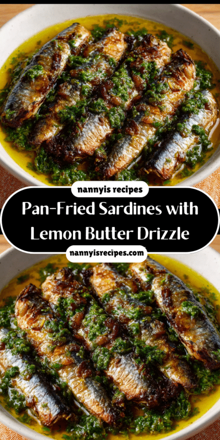 Pan-Fried Sardines with Lemon Butter Drizzle: A Delight! 7 14 7