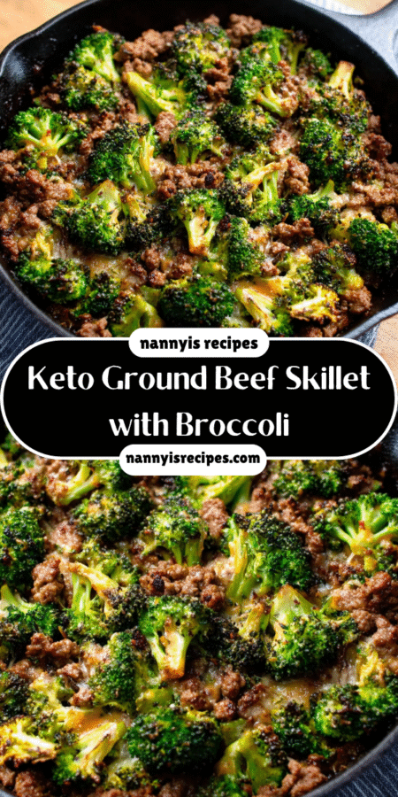 Keto Ground Beef Skillet with Broccoli: A Tasty Delight! 7 18 1