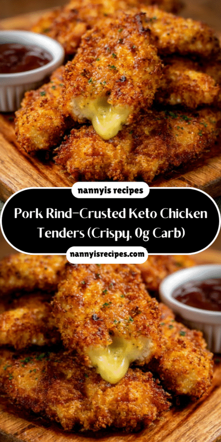 Pork Rind–Crusted Keto Chicken Tenders: Discover Crispy Joy!ChickenPork Rind–Crusted Keto Chicken Tenders: Discover Crispy Joy! 7 21 4