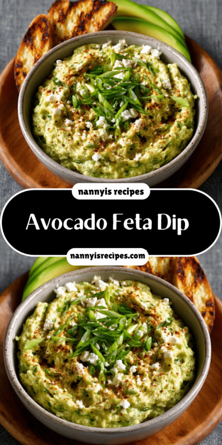 Avocado Feta Dip: Create a Creamy Taste Sensation! 7 3 5