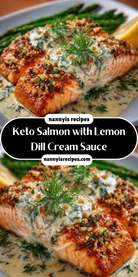 Keto Salmon with Lemon Dill Cream Sauce: A Must-Try Dish! 6 32