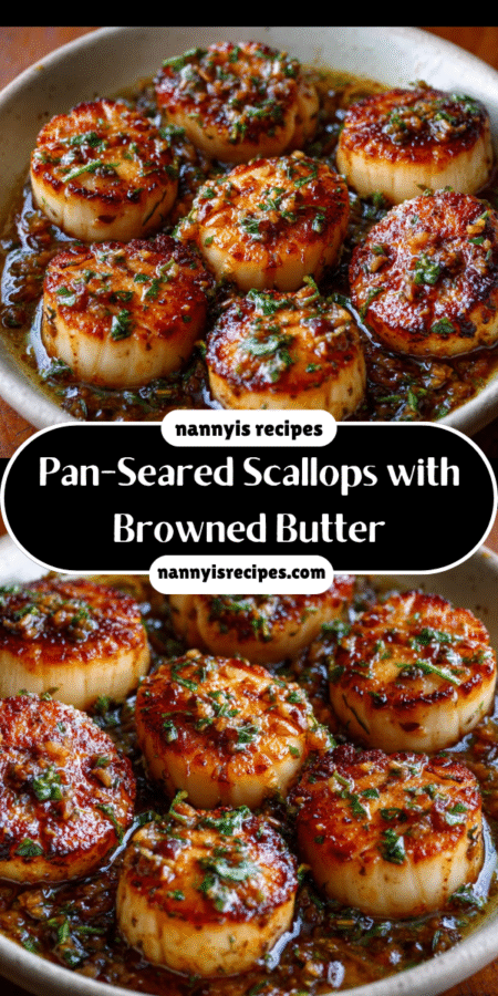 Pan-Seared Scallops with Browned Butter Delight You! 7 34