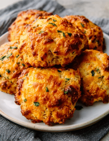 Almond Flour Cheddar Biscuits
