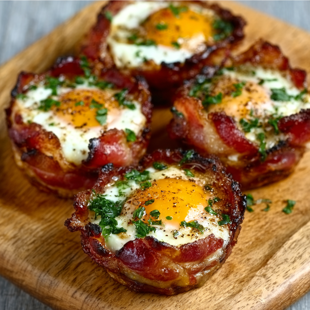 Bacon & Egg Breakfast Cups