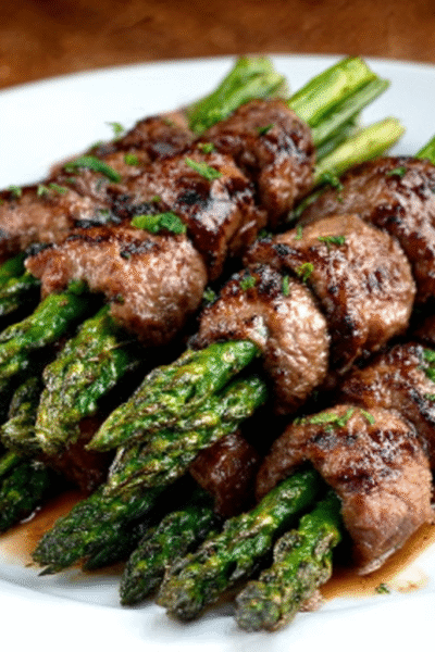 Beef-Wrapped Asparagus Bundles