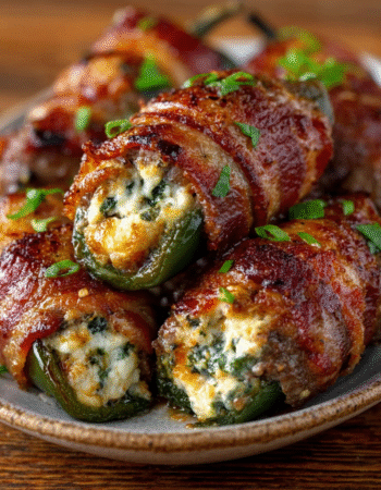 Beef-Wrapped Cream Cheese Jalapeños