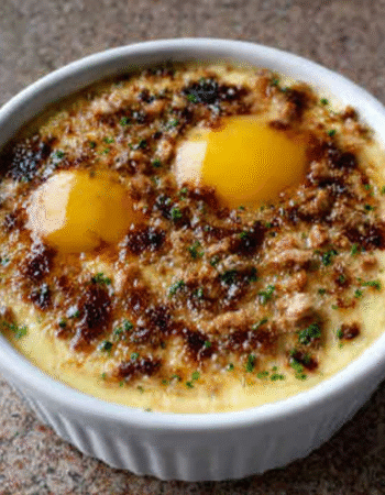 Bone Marrow Custard with Egg Yolk Base