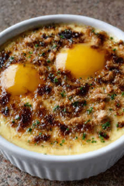 Bone Marrow Custard with Egg Yolk Base