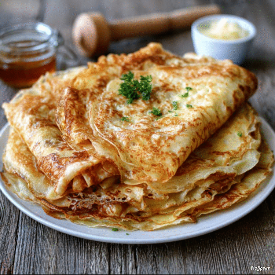 Carnivore “Crepes” Made with Egg and Butter Only