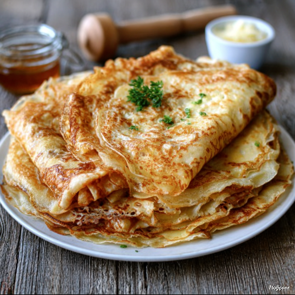 Carnivore “Crepes” Made with Egg and Butter Only