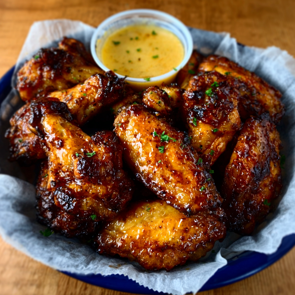 Chicken Wings Roasted in Beef Tallow