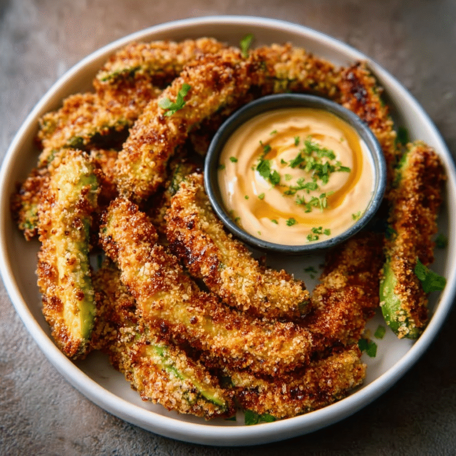 Chipotle Aioli Avocado Fries – Air Fryer Keto Delight! 6 Chipotle Aioli Avocado Fries – Air Fryer Keto Crispy