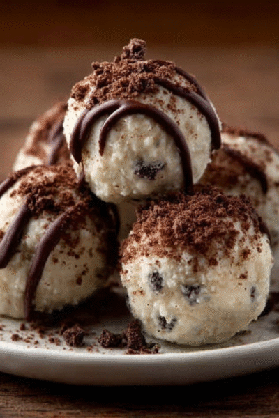 Chocolate Covered Cookie-and-Cream Truffles