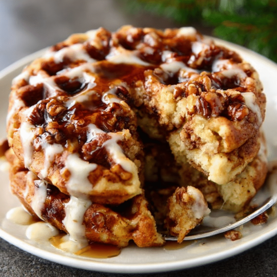 Christmas Cinnamon Vanilla Keto Waffles with Sugar-Free Syrup that Delight Your Taste Buds! 6 Christmas Cinnamon Vanilla Keto Waffles with Sugar-Free Syrup