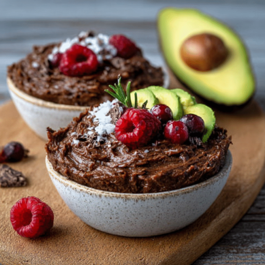 Christmas Peppermint Chocolate Avocado Mousse Cups delight! 6 Christmas Peppermint Chocolate Avocado Mousse Cups