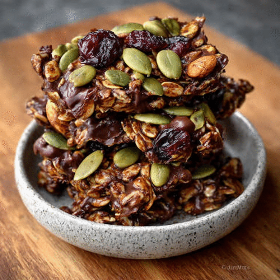 Christmas Spiced Pumpkin Seed Clusters with Cacao Delight Your Taste Buds! 6 Christmas Spiced Pumpkin Seed Clusters with Cacao