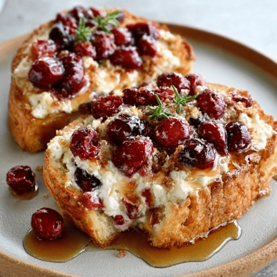 Cranberry Cream Cheese Toasts: A Delicious Holiday Treat! 6 Cranberry Cream Cheese Toasts