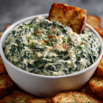 Creamy Parmesan Spinach Dip