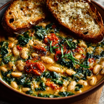 Creamy Tuscan White Bean Soup
