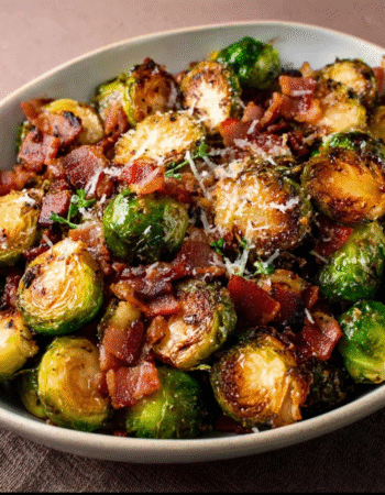 Crispy Brussels Sprouts with Bacon – Keto Side Dish