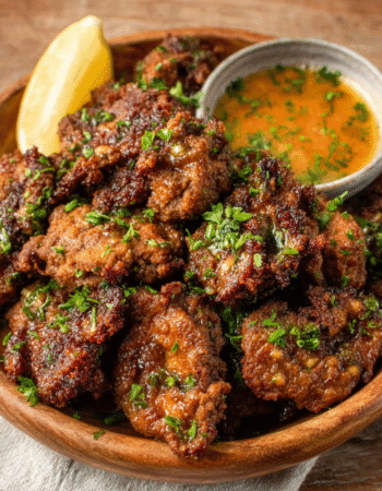 Crispy Chicken Livers with Ghee Glaze