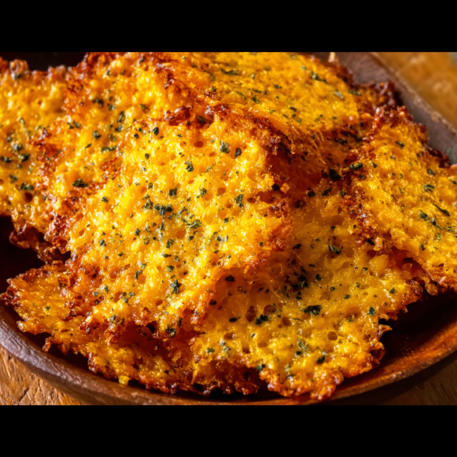 Crispy Keto Cheese Chips