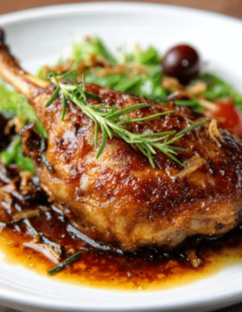 Duck Leg Confit in Rendered Duck Fat