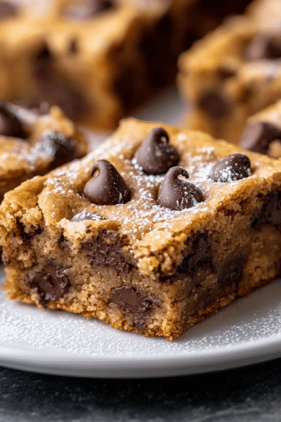 Easy Chocolate Chip Cookie Bars
