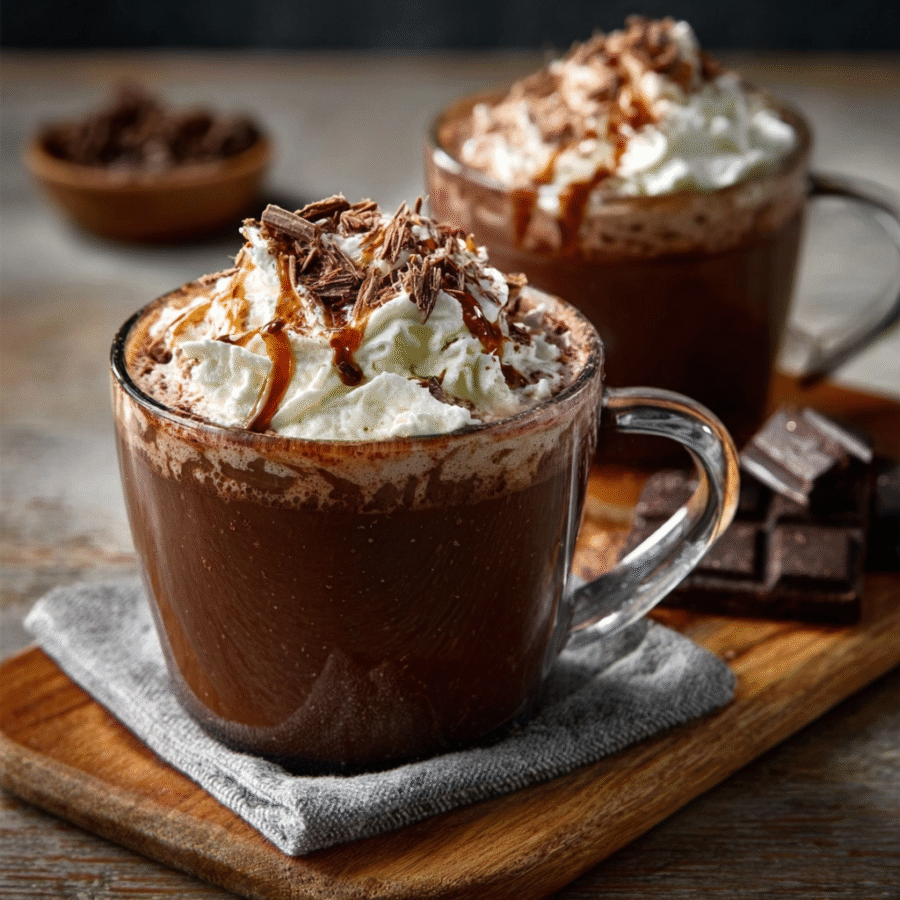 Extra Creamy Holiday Hot Chocolate
