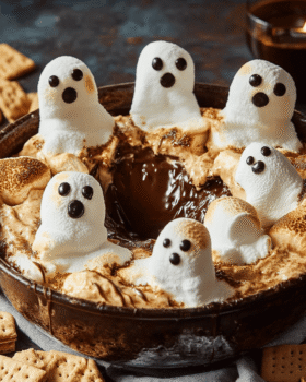 Ghost S'mores Dip