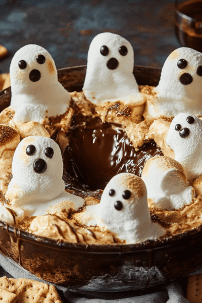 Ghost S'mores Dip