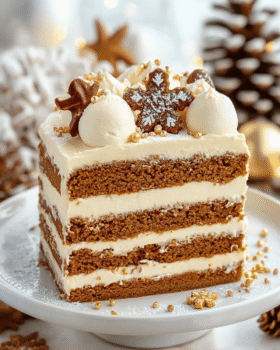 Gingerbread Layer Cake