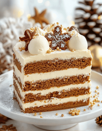 Gingerbread Layer Cake
