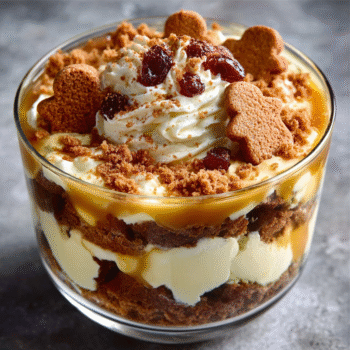 Gingerbread Trifle with Mascarpone Cream