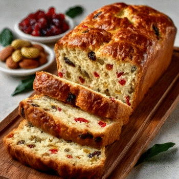 Holiday Sweet Bread with Dried Fruits
