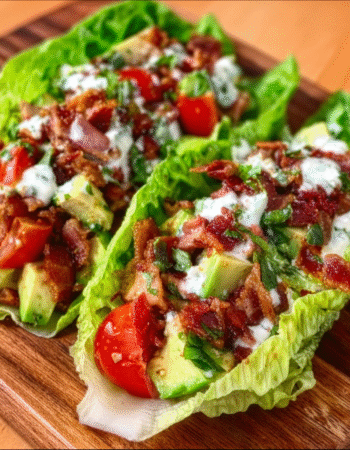 Keto BLT Lettuce Wraps