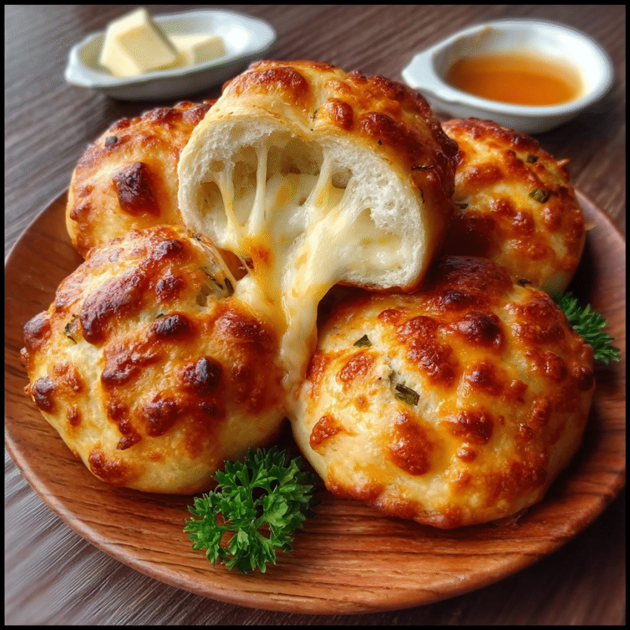 Keto Cheese Bread Rolls: Delight in Beef Fat Magic! 6 Keto Cheese Bread Rolls (Beef Fat Instead of Butter)