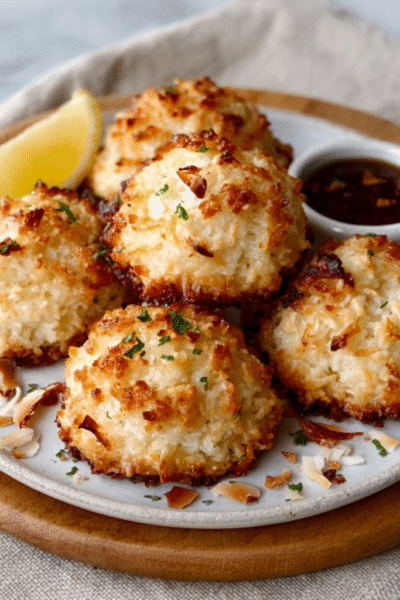 Lemon Coconut Macaroon Fat Bombs – Keto Friendly