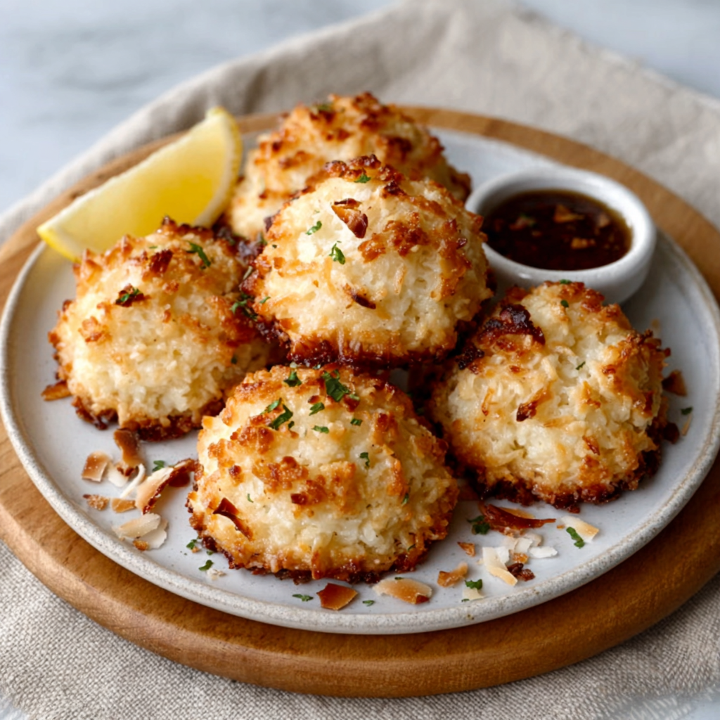 Lemon Coconut Macaroon Fat Bombs – Keto Friendly