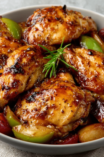 Maple Glazed Holiday Chicken