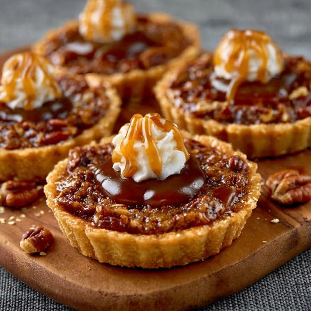 Mini Caramel Pecan Tarts