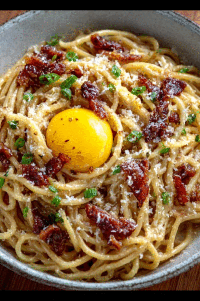 Miso Ramen Carbonara