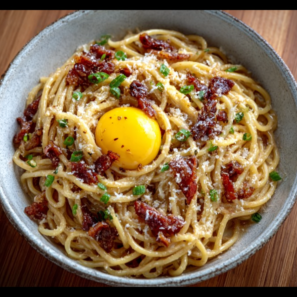 Miso Ramen Carbonara