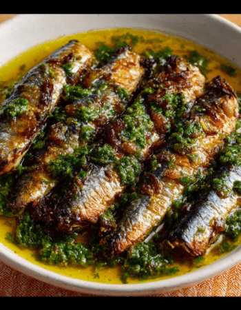 Pan-Fried Sardines with Lemon Butter Drizzle