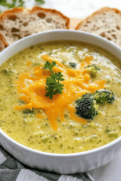 Panera's Broccoli Cheddar Soup
