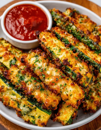 Parmesan Zucchini Fries – Keto Crispy & Low-Carb
