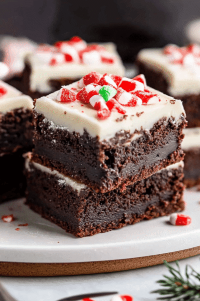 Peppermint Brownies