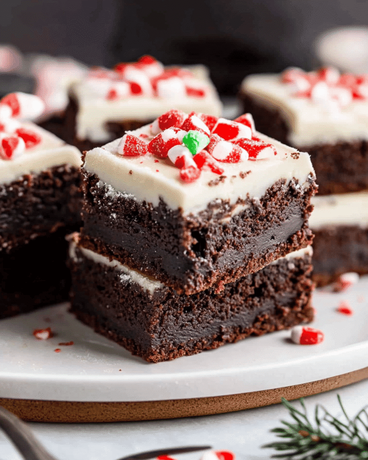 Peppermint Brownies